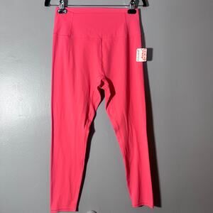 FP Movement Free People High Rise Leggings Women’s L Pink NWT Activewear MSRP 98